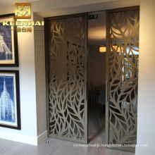 Interior Laser Cut Decorative Aluminum Door
